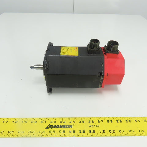 Fanuc A06B-0313-B003 OS AC Servo Motor 2000RPM 91V 4.2A 3PH 2.9Nm TRQ. W/Encoder