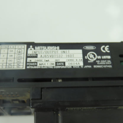 Mitsubishi AJ65VBTS32 Melsec Remote Input/Output Module 24VDC