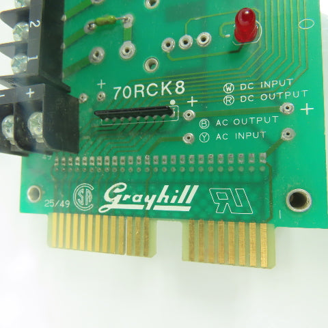 Grayhill 70RCK8 I/O Module Rack Board
