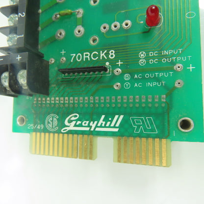 Grayhill 70RCK8 I/O Module Rack Board