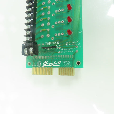 Grayhill 70RCK8 I/O Module Rack Board