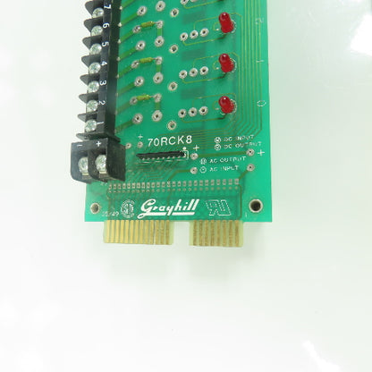 Grayhill 70RCK8 I/O Module Rack Board