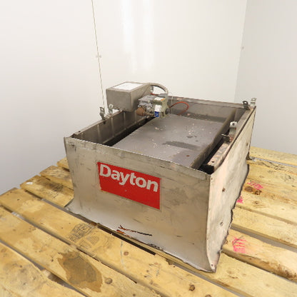Dayton 3E134E 90,000 BTU Infra-Red Radiant Panel Heater Natural Gas 120V 0.11A