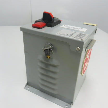 Daykin MDGTB-13 Disconnect Transformer Pri 480V Sec 120V 6.3A Total VA 750 1PH