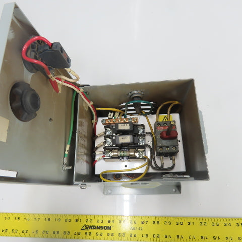 Daykin MDGTB-13 Disconnect Transformer Pri 480V Sec 120V 6.3A Total VA 750 1PH
