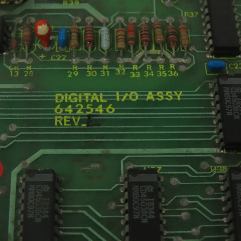 642546 Digital I/O Assembly Circuit Board Card Rev E