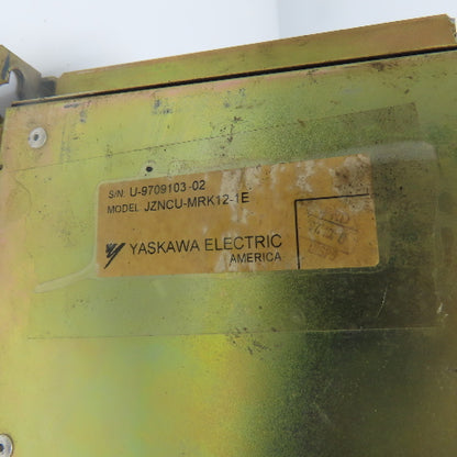 Yaskawa JZNCU-MRK12-1E Control System Card Rack Chassis 8-Slot