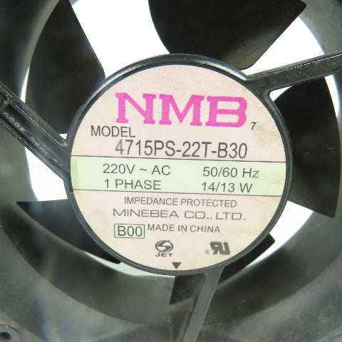 Minebea NMB 4715PS-22T-B30 Industrial Cabinet Cooling Fan 220V 1Ph Lot Of 2