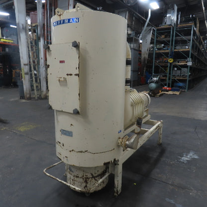 Hoffman T2B06 20HP 3Ph Exhauster Blower T-Series Compressor 230/460V W/ Tank