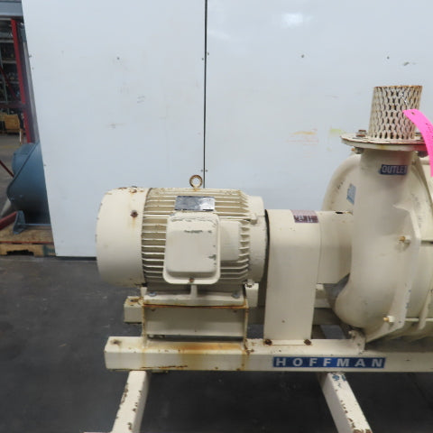 Hoffman T2B06 20HP 3Ph Exhauster Blower T-Series Compressor 230/460V W/ Tank