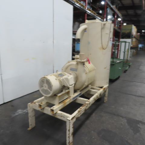 Hoffman T2B06 20HP 3Ph Exhauster Blower T-Series Compressor 230/460V W/ Tank