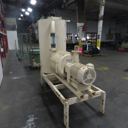 Hoffman T2B06 20HP 3Ph Exhauster Blower T-Series Compressor 230/460V W/ Tank
