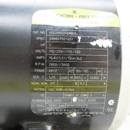 Bucher M-4304-0146 1HP Hydraulic Pump Power Unit 1/2 Gallon 110/230V 1PH