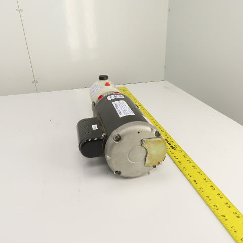Bucher M-4304-0146 1HP Hydraulic Pump Power Unit 1/2 Gallon 110/230V 1PH