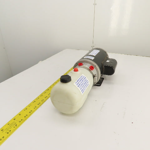 Bucher M-4304-0146 1HP Hydraulic Pump Power Unit 1/2 Gallon 110/230V 1PH