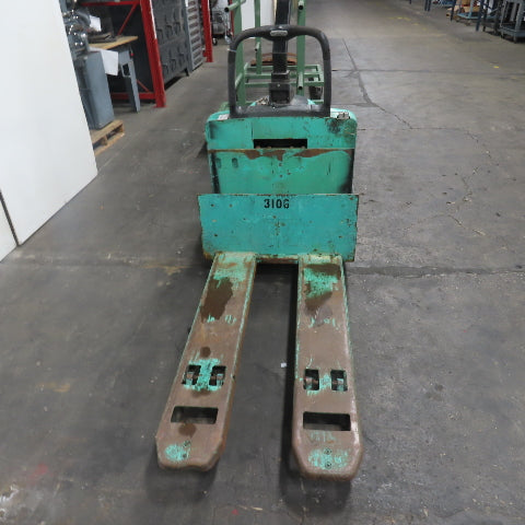Mitsubishi PMWR30 24V Electric Pallet Jack Walkie/Rider 6000Lb Cap (No Battery)