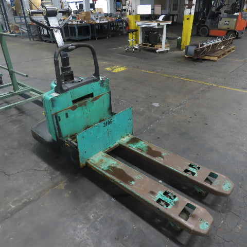 Mitsubishi PMWR30 24V Electric Pallet Jack Walkie/Rider 6000Lb Cap (No Battery)