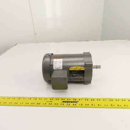Baldor KM3454 .25HP AC Electric Motor 1725RPM 208-223/460V 3PH 56C Fr. Tested