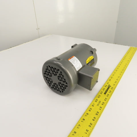 Baldor KM3454 .25HP AC Electric Motor 1725RPM 208-223/460V 3PH 56C Fr. Tested