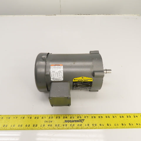Baldor KM3454 .25HP AC Electric Motor 1725RPM 208-223/460V 3PH 56C Fr. Tested