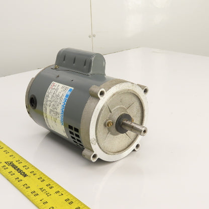 Marathon 720.09159.00 1/2HP AC Electric Motor 3450RPM 115/208-230V 1PH 56C Fr.