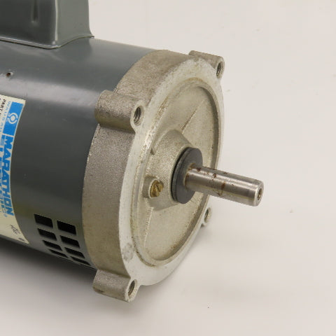 Marathon 720.09159.00 1/2HP AC Electric Motor 3450RPM 115/208-230V 1PH 56C Fr.