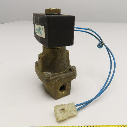 CKD AP11-8A-B4A 1/4" NPT 2 Way Solenoid Valve 100/110V Coil