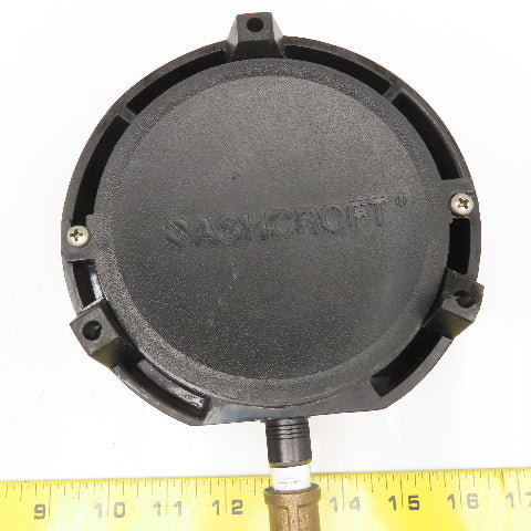 Ashcroft Duragauge 1-100 PSI Bottom Ported 1/4" NPT Pressure Gauge 5"