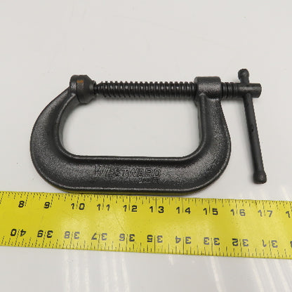Westward 2HUK1B 4" Drop Forged C-Clamp