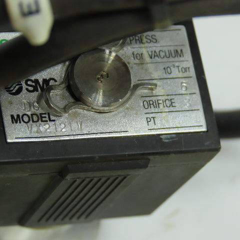 SMC VX2121V Pneumatic Solenoid Valve 24VDC Coil Lot Of 2