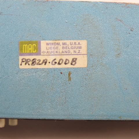 MAC PR82A-GDDB 0-80 PSI Pressure Regulated Valve Block