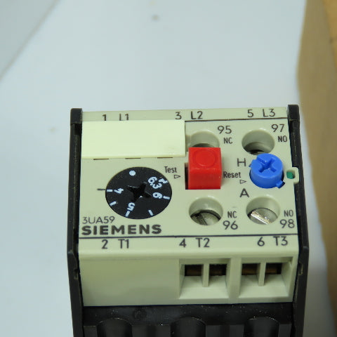 Siemens 3UA5900-1G Thermal Overload Protection Relay 4-6.3A 660V New