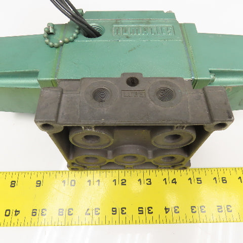 Numatics 32DSA4410 5/2 Position Pneumatic Directional Valve 120V 1/4" NPT