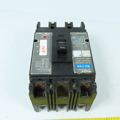 Fuji BU-FSB BU-FSB2150 150A 2-Pole Circuit Breaker 600VAC