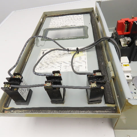 Cutler Hammer DH361UDKW 30A 600VAC 250VDC 3 Pole Non Fused Safety Disconnect
