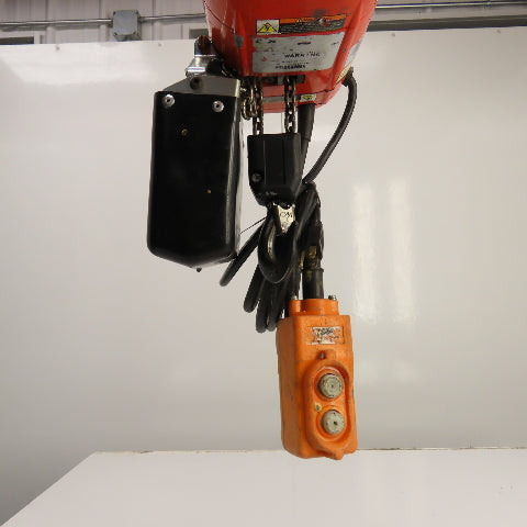 CM ShopStar 600LB Electric Chain Shop Garage Hoist 10' Lift 8FPM 120V 1PH