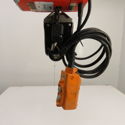 CM ShopStar 600LB Electric Chain Shop Garage Hoist 10' Lift 8FPM 120V 1PH