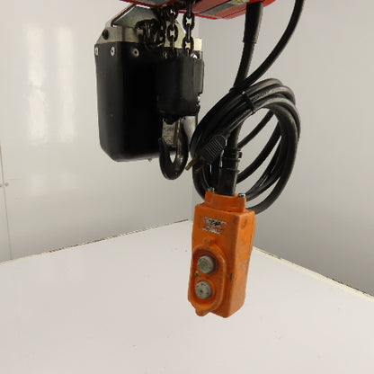CM ShopStar 600LB Electric Chain Shop Garage Hoist 10' Lift 8FPM 120V 1PH