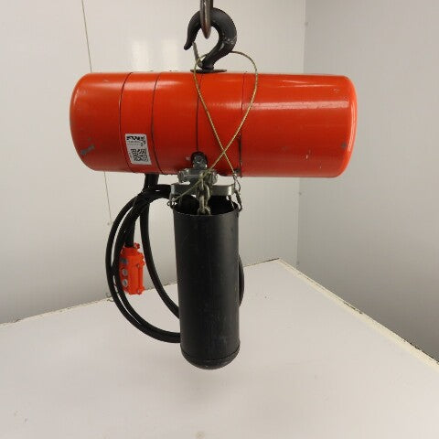CM Lodestar Model L 1 Ton 2000LB Electric Chain Hoist 230/460V 15' Lift 16FPM