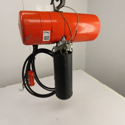 CM Lodestar Model L 1 Ton 2000LB Electric Chain Hoist 230/460V 15' Lift 16FPM