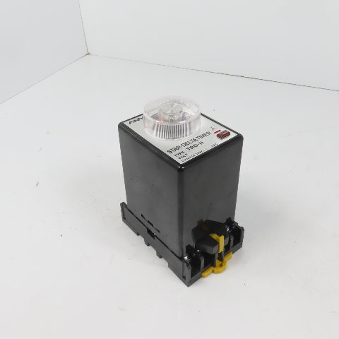 ANV Type TRD-N Star-Delta Timer Relay 220VAC 0-30 Seconds 5A W/ Base