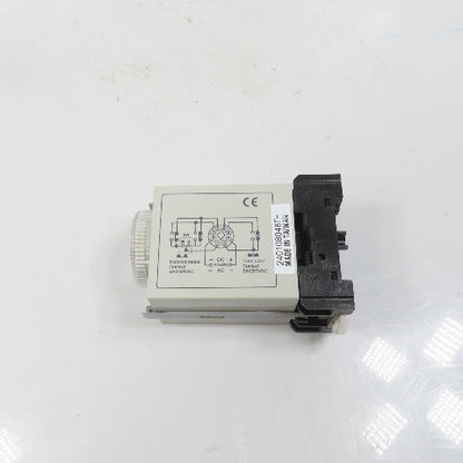 Fotek H3-TRD-30S 24VAC Power On Delay Timer Starter Relay 0-30 Seconds W/Base