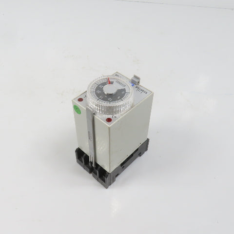 Fotek H3-TRD-30S 24VAC Power On Delay Timer Starter Relay 0-30 Seconds W/Base