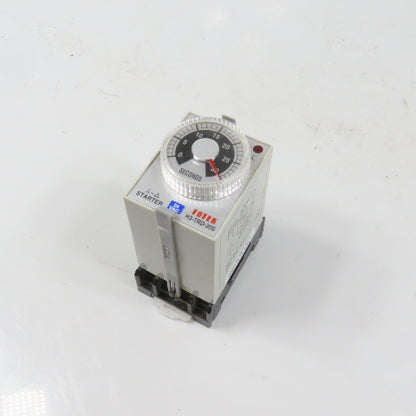 Fotek H3-TRD-30S 24VAC Power On Delay Timer Starter Relay 0-30 Seconds W/Base