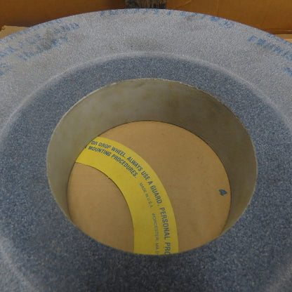 Norton G4AGO-K0V 15-7/8" OD Abrasive Grinding Wheel 5" Bore 2" Thick 2030RPM