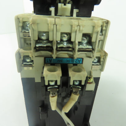 Mitsubishi SD-N21 Magnetic Contactor 24VDC Coil W/ TH-OKP Overload Relay
