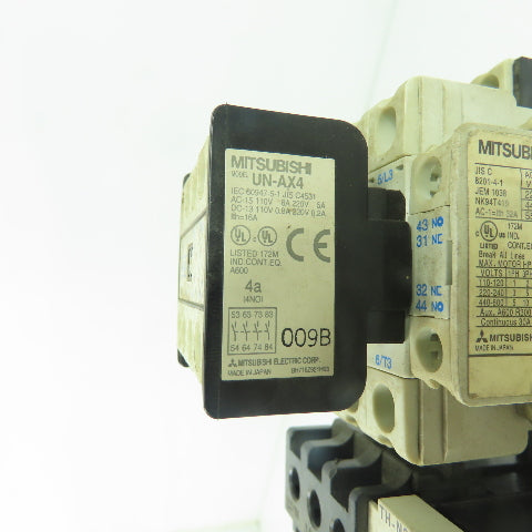Mitsubishi SD-N21 Magnetic Contactor 24VDC Coil W/ TH-OKP Overload Relay
