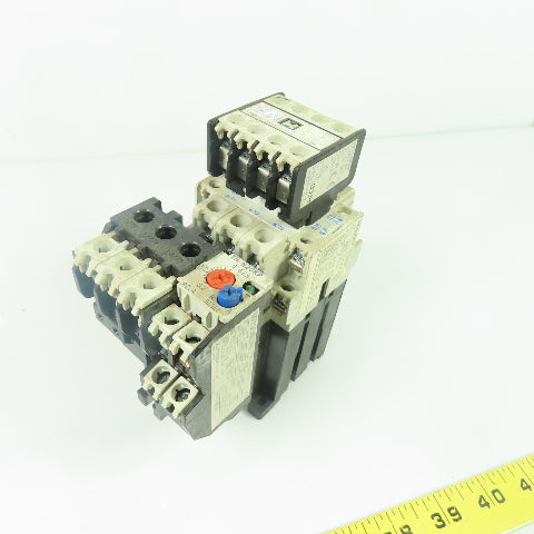 Mitsubishi SD-N21 Magnetic Contactor 24VDC Coil W/ TH-OKP Overload Relay