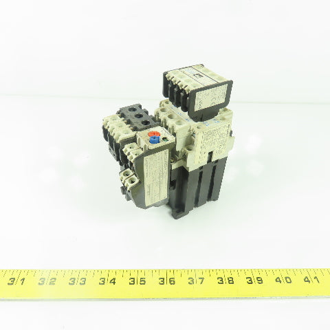 Mitsubishi SD-N21 Magnetic Contactor 24VDC Coil W/ TH-OKP Overload Relay