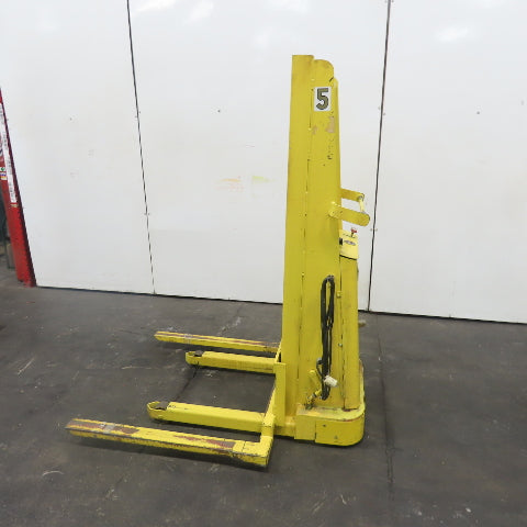 Crown B-57 1500LBS Capacity 12V Electric Straddle Lift Pallet Stacker 36x3"Forks